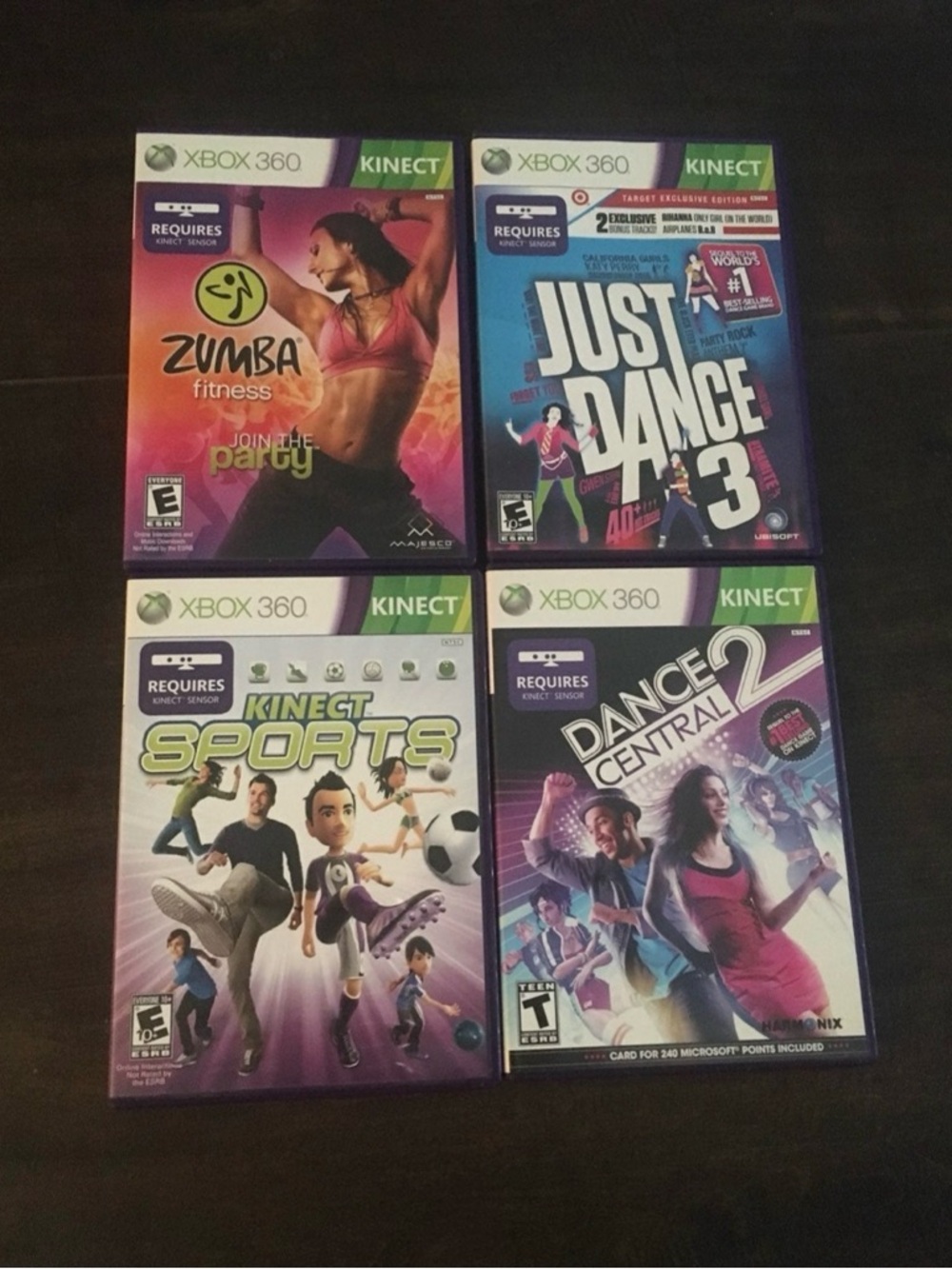 Xbox 360 Kinect Games
